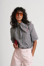 Load image into Gallery viewer, Le Neckerchief mini gingham shirt