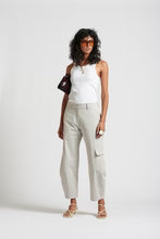 Load image into Gallery viewer, Le Weekend Cotton Nylon Pant - Icy Grey