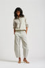 Le Anorak washed cotton shirt - Icy Grey