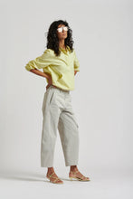 Load image into Gallery viewer, Le Anorak washed cotton shirt - Citron