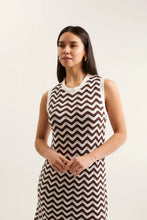 Load image into Gallery viewer, Riva Dress - Choc/Ivory
