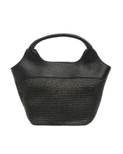 Load image into Gallery viewer, Miller Tote - Black Weave