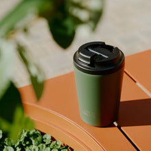 Load image into Gallery viewer, Ceramic Lined Camino 12oz Reusable Coffee Cup - Khaki