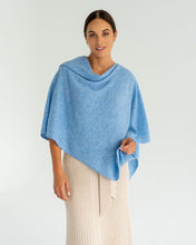 Load image into Gallery viewer, Cashmere Caplet - Cornflower