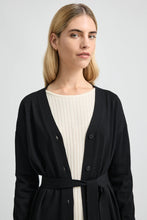 Load image into Gallery viewer, Long V - Cardigan - Black