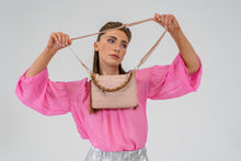 Load image into Gallery viewer, Bridget Bag - Blush Snake