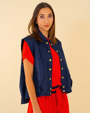 Load image into Gallery viewer, Adeline Knit Tee - Poppy