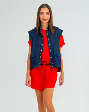 Load image into Gallery viewer, Adeline Knit Tee - Poppy