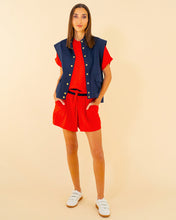 Load image into Gallery viewer, Adeline Knit Tee - Poppy