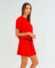 Load image into Gallery viewer, Adeline Knit Tee - Poppy