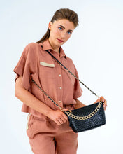 Load image into Gallery viewer, Agnes Bag - Black Weave