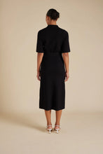Load image into Gallery viewer, Chelsea Crepe Knit Skirt - Black
