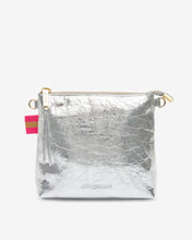 Load image into Gallery viewer, Alexis Crossbody - Silver Crinkle