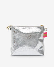 Load image into Gallery viewer, Alexis Crossbody - Silver Crinkle