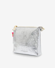 Load image into Gallery viewer, Alexis Crossbody - Silver Crinkle