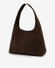 Load image into Gallery viewer, Alma Tote - Chocolate Suede