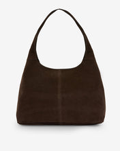 Load image into Gallery viewer, Alma Tote - Chocolate Suede