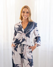 Load image into Gallery viewer, Bettina Blouse - Navy Fern