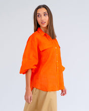 Load image into Gallery viewer, Bobbie Shirt - Tangerine