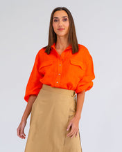 Load image into Gallery viewer, Bobbie Shirt - Tangerine