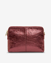 Load image into Gallery viewer, Bowery Wallet - Plum Crinkle
