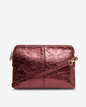 Load image into Gallery viewer, Bowery Wallet - Plum Crinkle