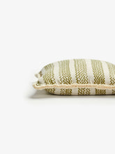 Load image into Gallery viewer, Mini Wave Olive Linen 50cm Cushion - *** Pick up in Store Only