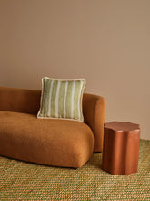 Load image into Gallery viewer, Mini Wave Olive Linen 50cm Cushion - *** Pick up in Store Only