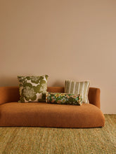Load image into Gallery viewer, Mini Wave Olive Linen 50cm Cushion - *** Pick up in Store Only