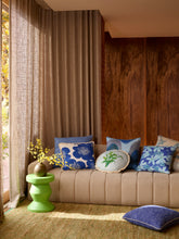 Load image into Gallery viewer, Violet Blue Linen 50cm Cushion - *** Pick up in Store Only