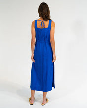Load image into Gallery viewer, Cape Maxi Dress - Cobalt