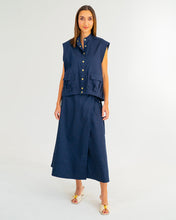 Load image into Gallery viewer, Clare Vest - Navy