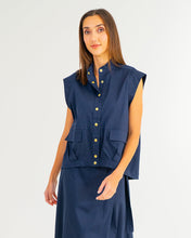 Load image into Gallery viewer, Clare Vest - Navy
