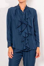 Load image into Gallery viewer, Ripple Blouse - NAVY