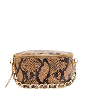 Load image into Gallery viewer, Zara Sling Bag -Caramel Python