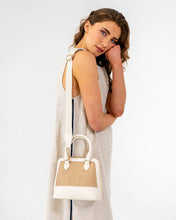 Load image into Gallery viewer, Fairfax Top Grip Bag - Natural Weave