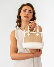 Load image into Gallery viewer, Fairfax Top Grip Bag - Natural Weave