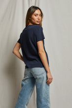Load image into Gallery viewer, Harley Crew Neck Tee  - Navy