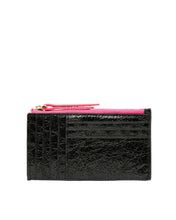 Load image into Gallery viewer, Compact Wallet - Black Crinkle