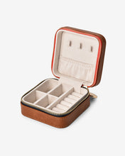 Load image into Gallery viewer, Jewellery Case - Tan Pebble