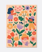 Load image into Gallery viewer, Kids Paint by Number Kit - Flower Patch