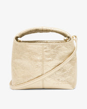 Load image into Gallery viewer, Linton Crossbody -Light Gold Crinkle