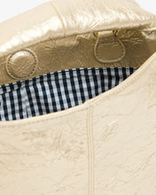 Load image into Gallery viewer, Linton Crossbody -Light Gold Crinkle