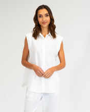 Load image into Gallery viewer, Maui Sleeveless Shirt - White