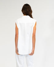 Load image into Gallery viewer, Maui Sleeveless Shirt - White
