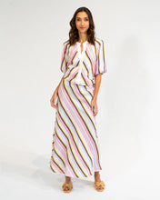 Load image into Gallery viewer, Austin Bias Skirt - Catalina Stripe