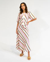 Load image into Gallery viewer, Austin Bias Skirt - Catalina Stripe