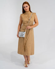 Load image into Gallery viewer, Molly Crossbody - Silver Crinkle