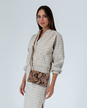 Load image into Gallery viewer, Molly Crossbody - Caramel Python