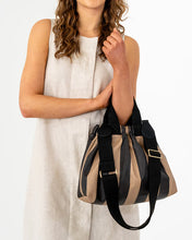 Load image into Gallery viewer, Montague Bag - Black/Latte